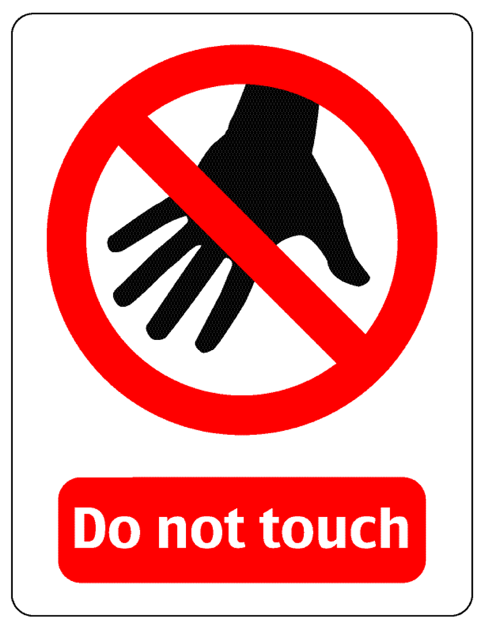 dont touch 1
