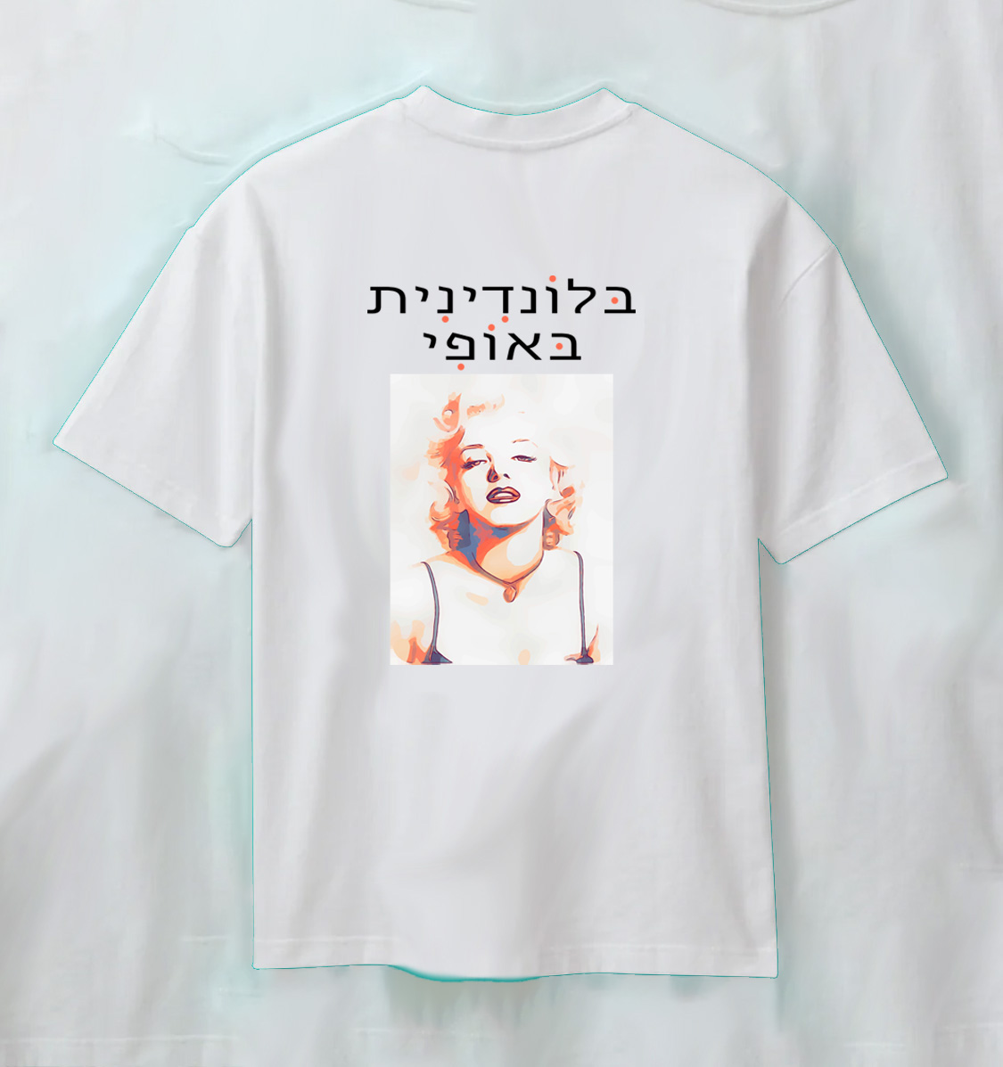 בלונדינית באופי לבן